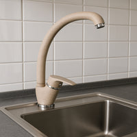 Ogomondo miscelatore oslo orientabile ottone colorato per lavello cucina *** finitura- avena 2, confezione 1