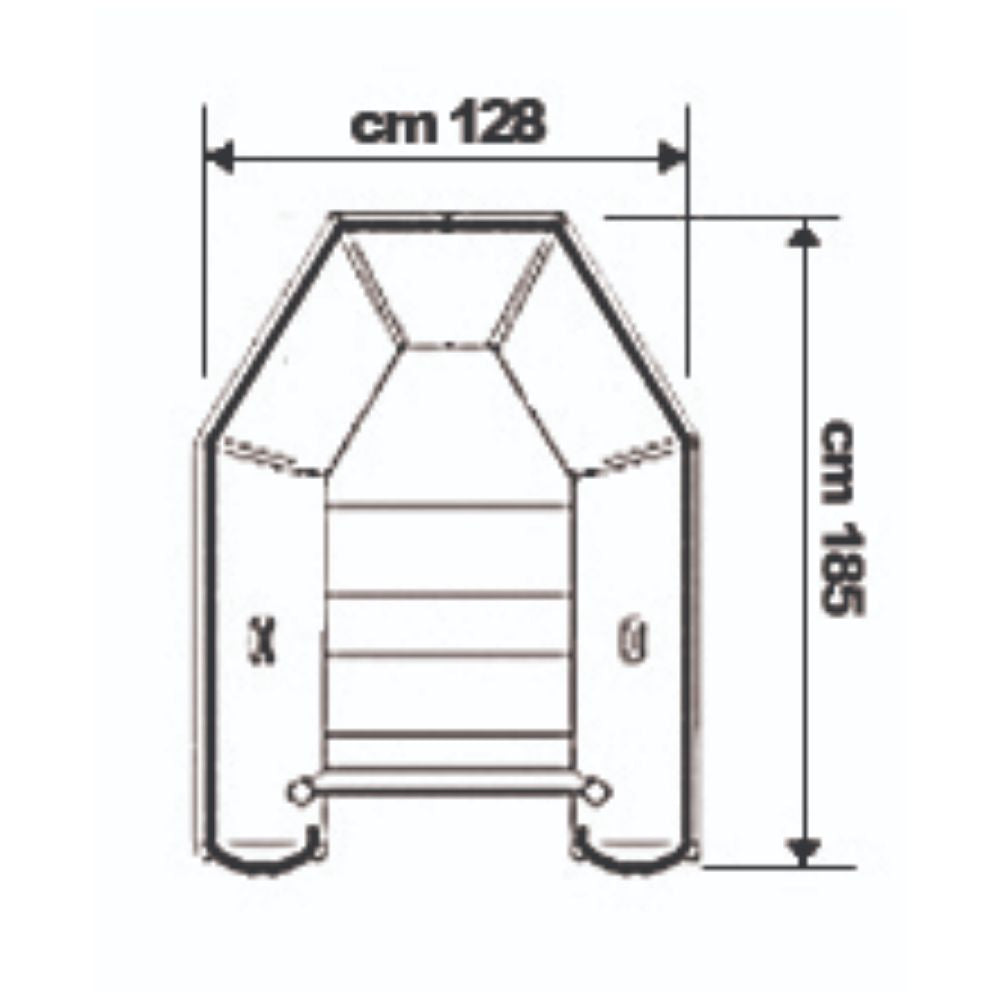 Tender pagliolo avvolgibile a stecche 185 cm