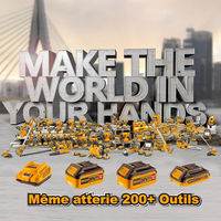 Batteria ioni litio 20v 5ah indicatore led potenza costante strumenti elettrici