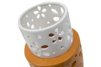 Vaso Porcellana Orange Ring Ø Cm 14X24.5