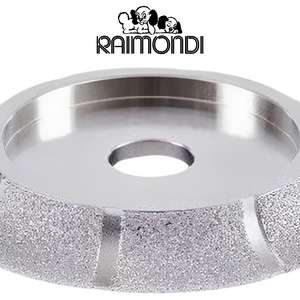 Mola sgrossatura diamantata profilo mezzo toro lavorazione piastrelle raimondi