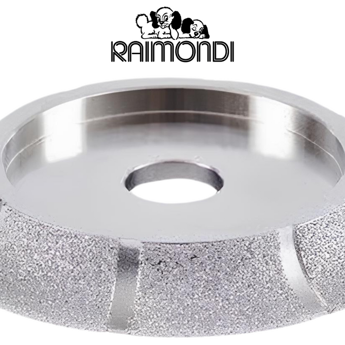 Mola sgrossatura diamantata profilo mezzo toro lavorazione piastrelle raimondi