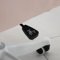 Vinsetto Sedia da Ufficio Massaggiante a 2 Punti con Cuscino e Braccioli, in Tessuto, 57x70x78-86 cm, Rosa