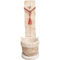 Fontana giardino calcestruzzo cemento senza rubinetto 29x36xh.89cm modello corda