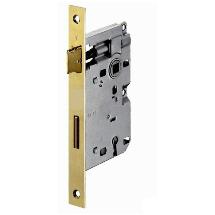 Serratura patent bordo quadro placca ottone reversibile quadro 8 mm 50