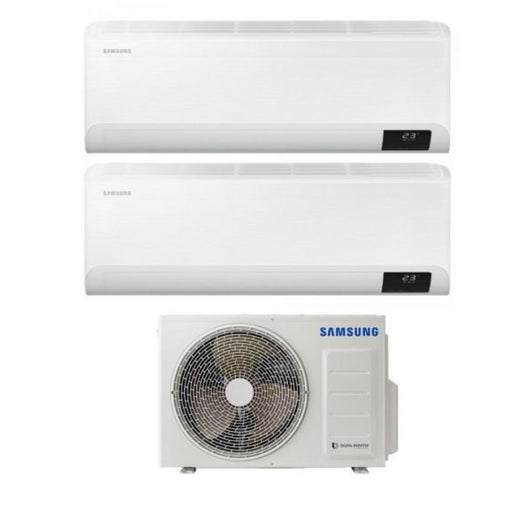Climatizzatore Condizionatore Dual Split Inverter Samsung serie CEBU 9+12 con con AJ040TXJ2KG/EU R-32 Wi-Fi Integrato 9000+12000