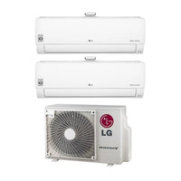 Climatizzatore Condizionatore LG Dual Split Inverter serie ATMOSFERA 9+9 con MU2R15 R-32 Wi-Fi Integrato 9000+9000 btu