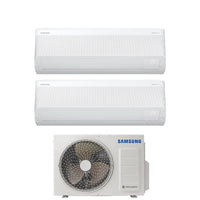 Climatizzatore Condizionatore Samsung Dual Split Inverter serie WINDFREE AVANT S2 9+9 con AJ050TXJ2KG R-32 Wi-Fi Integrato 9000+9000
