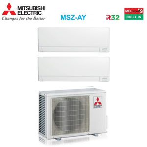 Condizionatore Mitsubishi Electric Dual Split Ay 9+9 con MXZ-2F42VF R-32 Wi-Fi Integrato