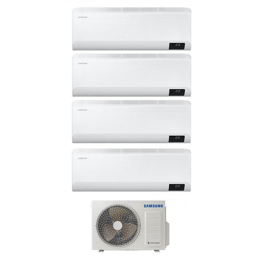 Climatizzatore Condizionatore Quadri Split Inverter Samsung Serie CEBU 9000+9000+12000+12000 btu con AJ080TXJ4KG/EU Wi-Fi 9+9+12+12 - NOVITA'
