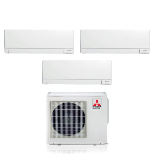 Condizionatore Mitsubishi Electric Trial Split Ay 9000+9000+9000 btu con MXZ-3F68VF Wi-Fi Integrato R-32