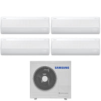 Climatizzatore Condizionatore Samsung Quadri Split Inverter serie WINDFREE AVANT S2 9+9+9+12 con AJ080TXJ4KG R-32 Wi-Fi Integrato 9000+9000+9000+12000
