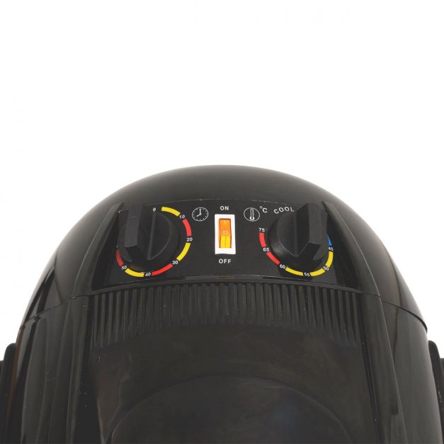 Asciugacapelli professionale a casco da terra 1300 watt altezza regolabile 125-160 cm temperatura 40-75 gradi timer 0-60 min 20_0007410