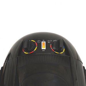 Asciugacapelli professionale a casco da terra 1300 watt altezza regolabile 125-160 cm temperatura 40-75 gradi timer 0-60 min 20_0007410