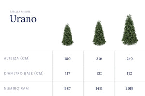 Albero di Natale Urano 240 cm