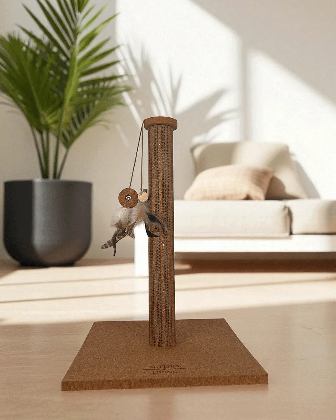 Graffiatoio in sughero Brisa