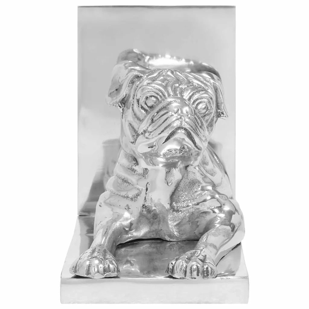 Fermalibri 2 pz Argento 12 x 15 x 18 cm Alluminio CFW6396052