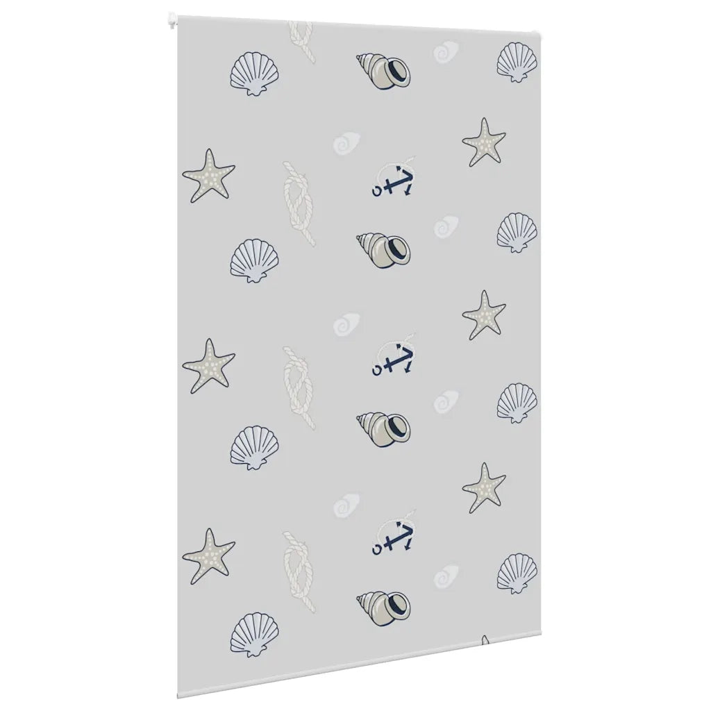 vidaXL Tenda a Rullo Doccia 150x240 cm Larghezza Tessuto 146 cm