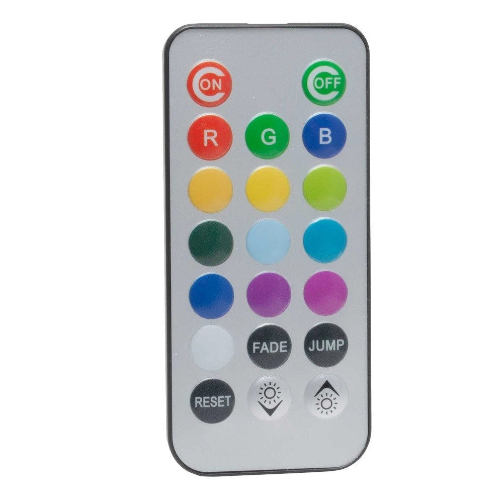 Trade Shop - Lampada Solare Luce Rgb Sensore Crepuscolare Pannello Solare Ricaricabile Led 14w -