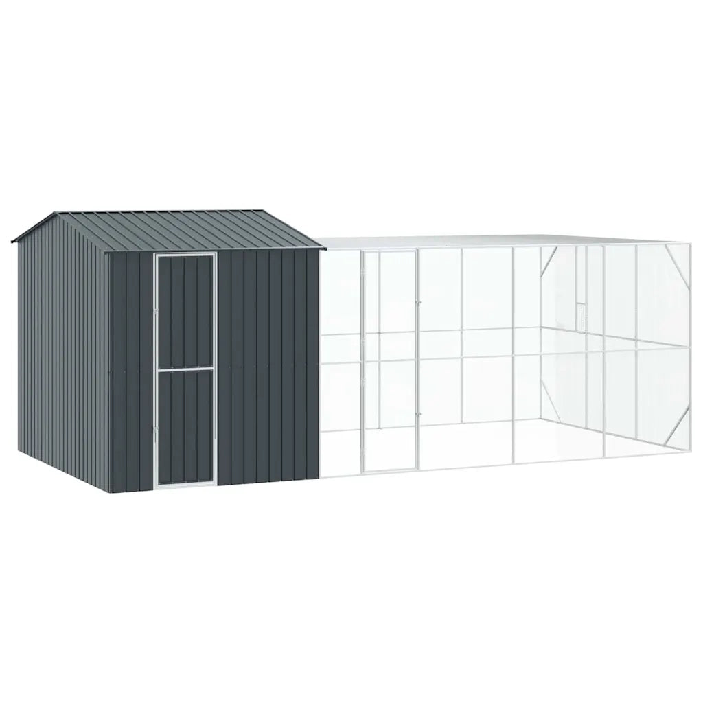 Gabbia per uccelli Antracite 635 x 304 x 247 cm Acciaio zincato 3325166