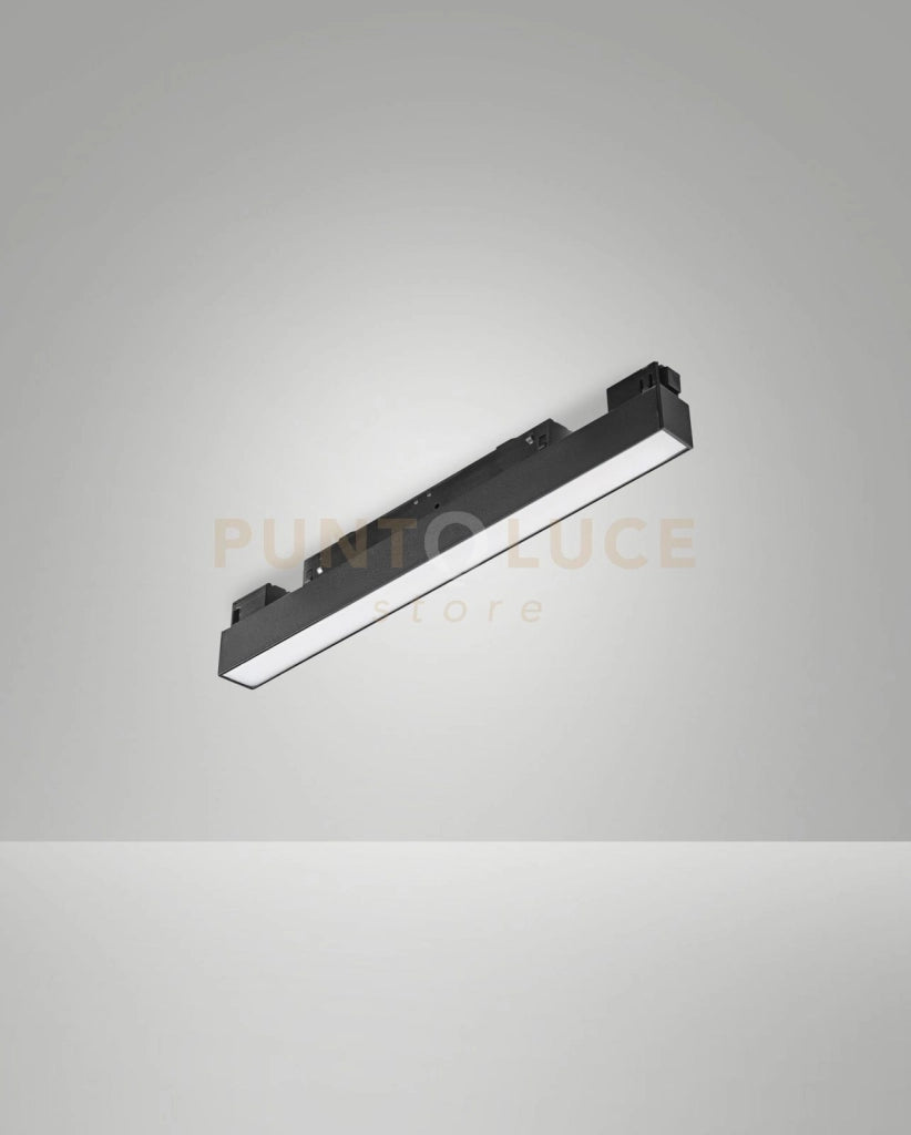ERMES MODULO OPAL NERO PER SISTEMA BINARIO  2700K 10W 1118LM L.30,5CM DIMMMERABILE DALI