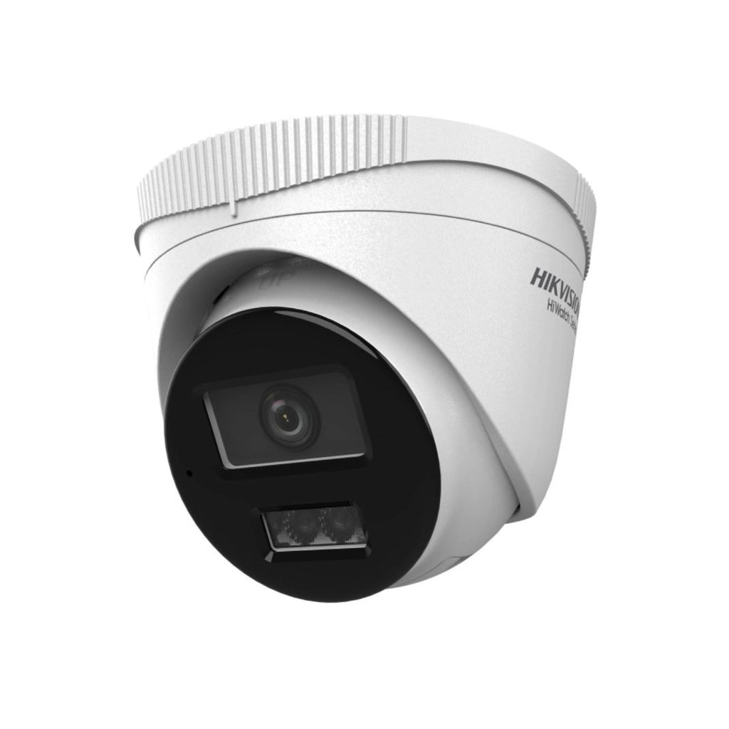 Hikvision Hiwatch Turret 4Mp Smart Hybrid Light  Ip PoE 2.8mm HWI-T240HA-LUC
