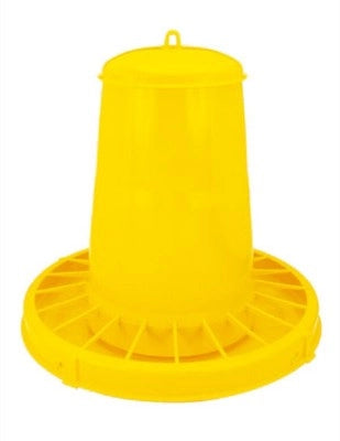 MANGIATOIA TRAMOGGIA PER POLLI lt. 10,5 (Kg. 7) - cm.  39x37 h