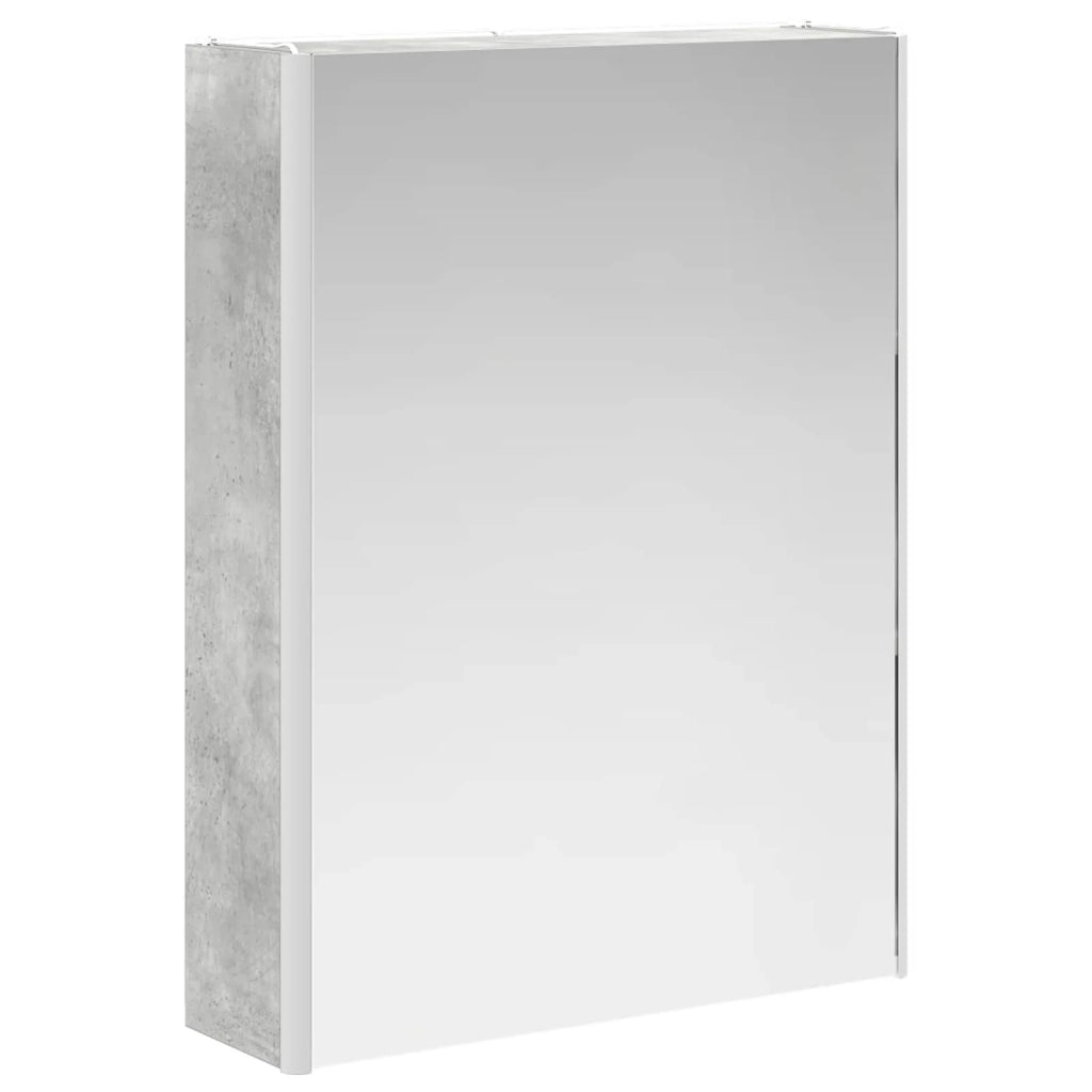 Set di Armadi da Bagno 5 pcs Grigio Cemento 53 x 15,5 x 70 cm 3407330