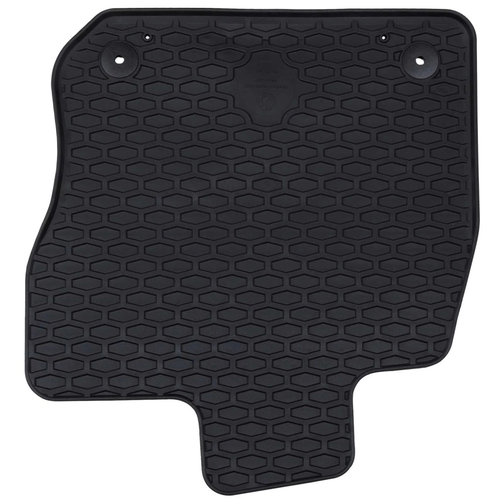 Tappetino per Auto 4 pz Nero Gomma CFW2851889
