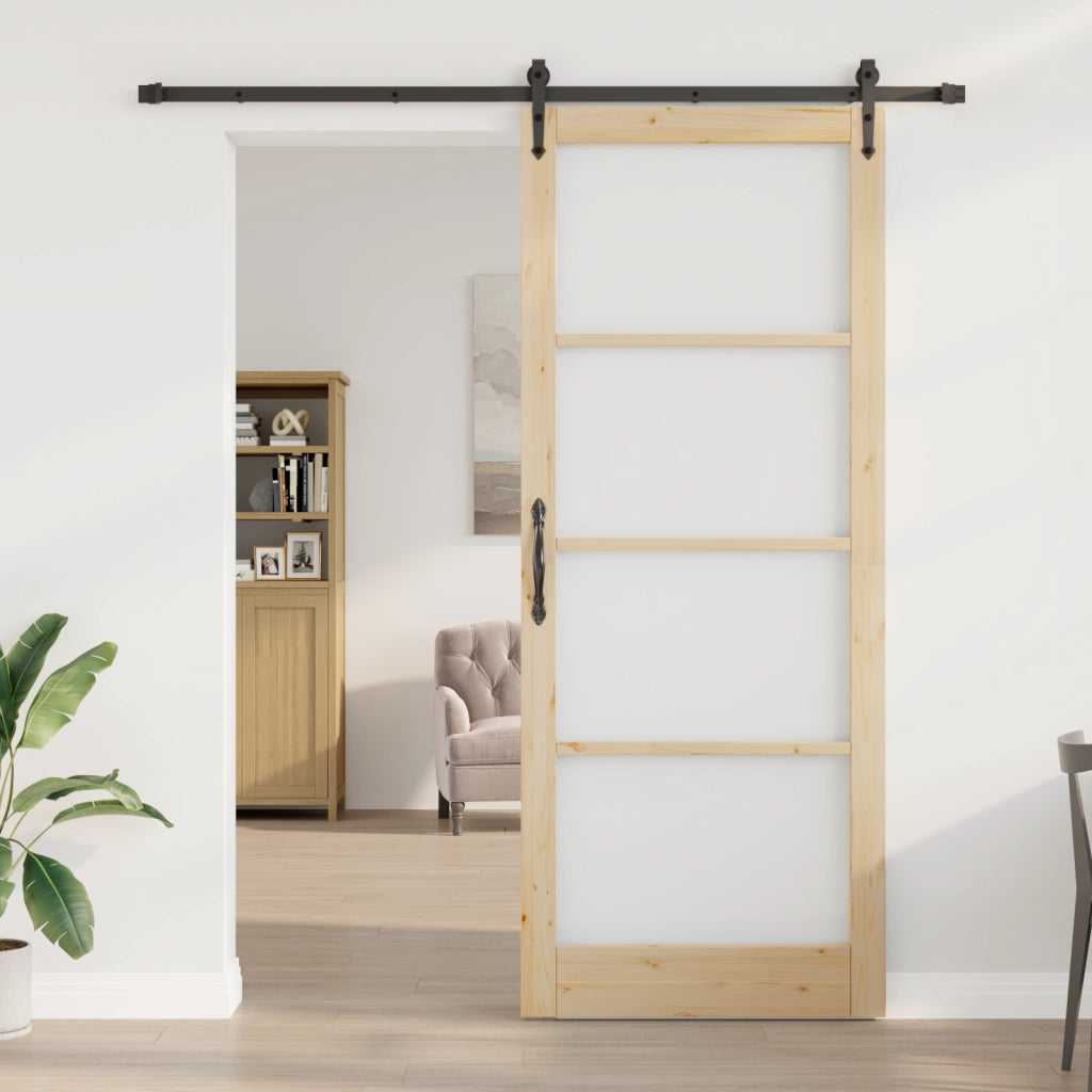 porta scorrevole  con set di ferramenta 'ORKDAL'93x232 cm