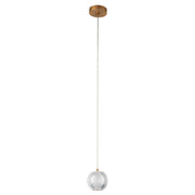 Lampada a sospensione Brillant oro LED CCT 5W Light Prestige