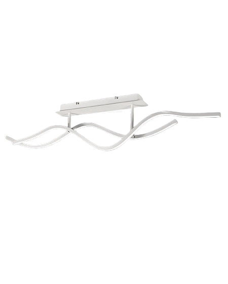 Plafoniera a sospensione a led Sinuo 36W bianco 3666-65-102 Fabas Luce