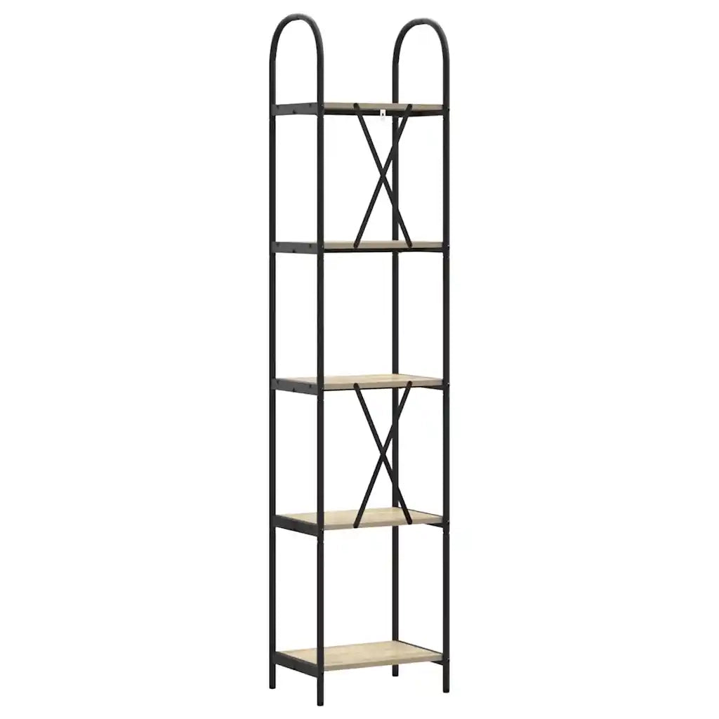 Libreria Rovere Sonoma 40 x 30 x 183 cm Legno multistrato 879924