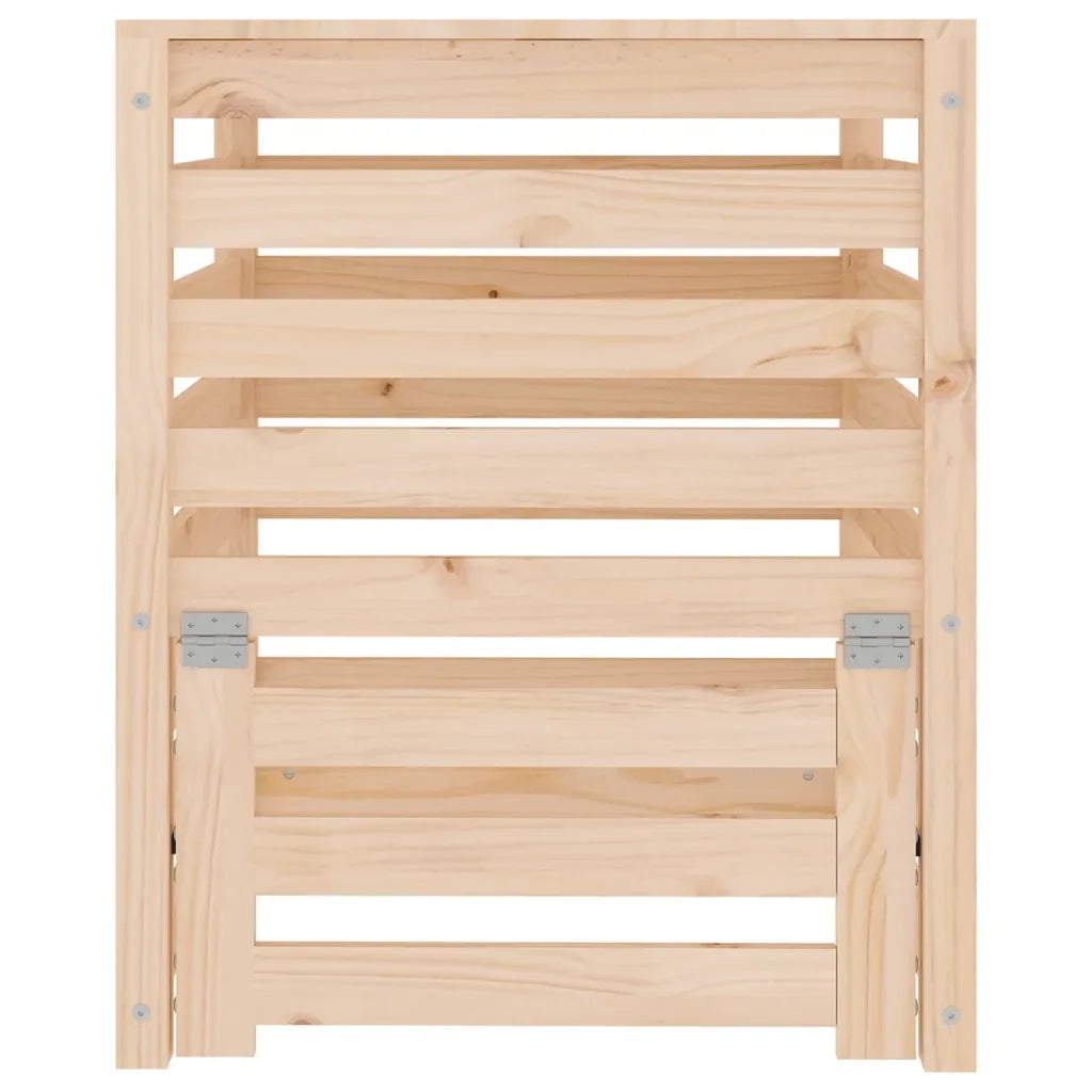 Compostiera 63,5x63,5x77,5 cm in Legno Massello di Pino cod mxl 41200