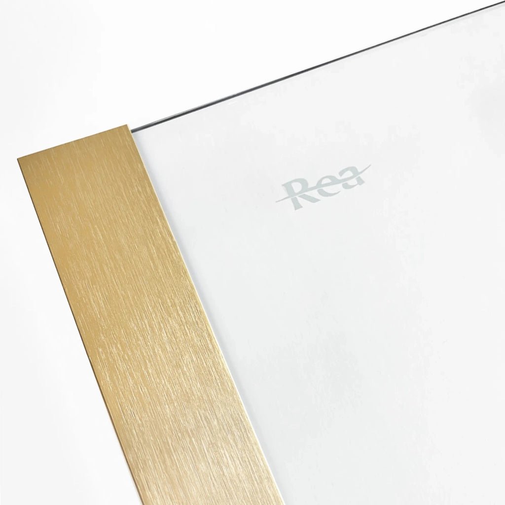 Cabina Doccia Rea Montana Gold Brush 130x100