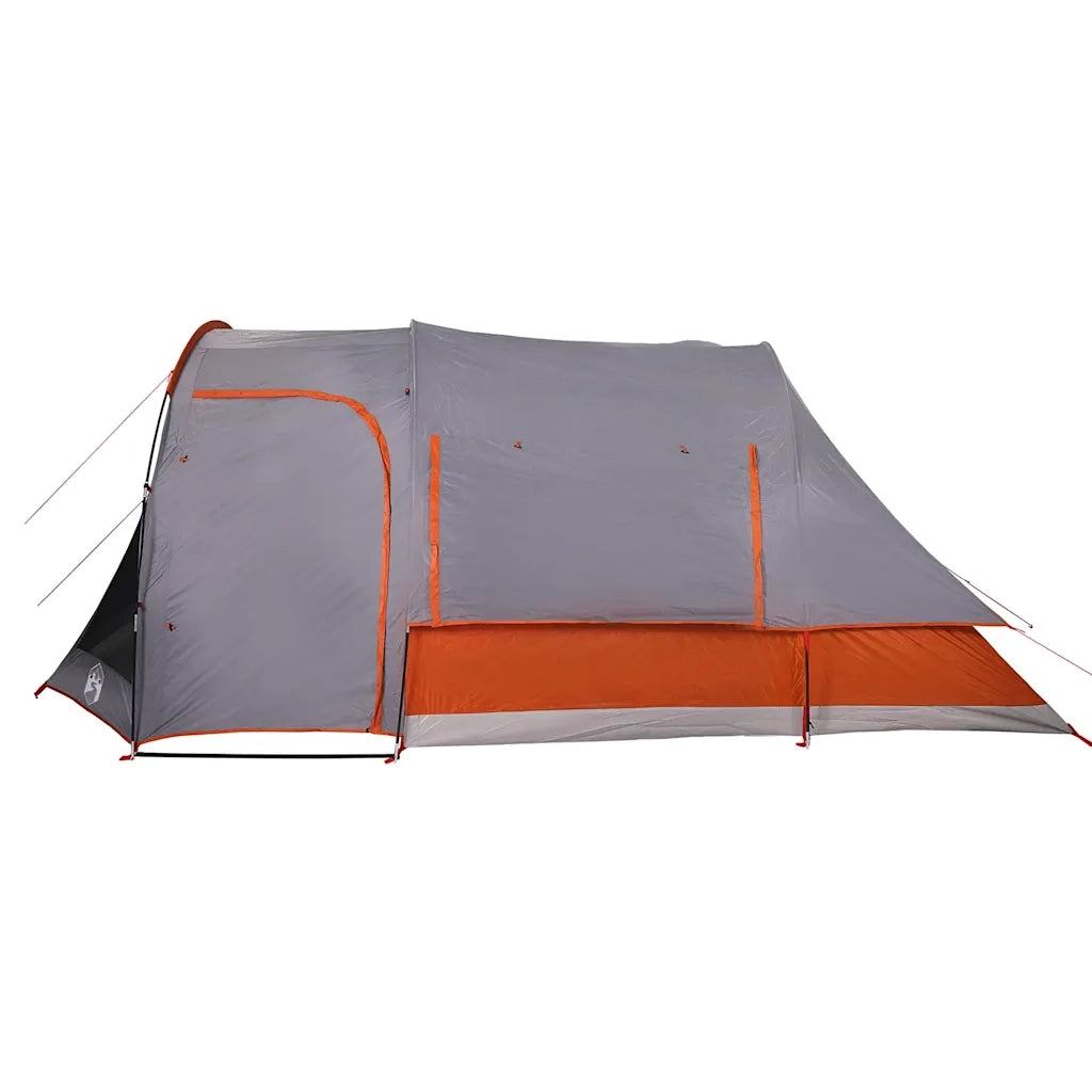 Tenda da Campeggio Familiare per 6 Persone Grigia Impermeabile 94733