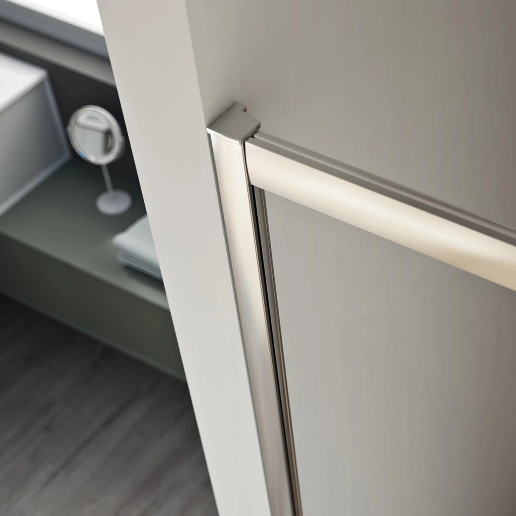 Box Doccia 3 lati 80x90x80 CM H198 trasparente mod. Urban Trio P