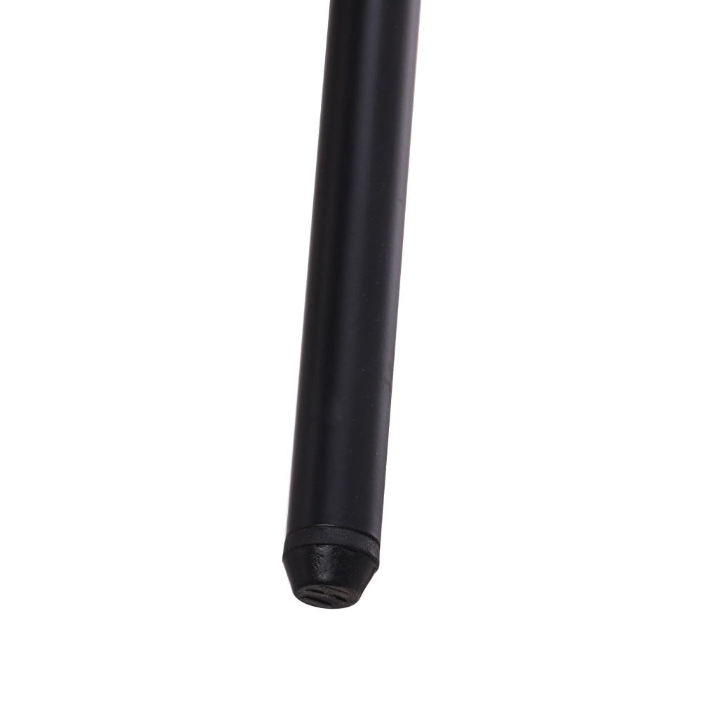 Set di 2 sedie da pranzo in velluto beige con struttura in metallo nero, seduta imbottita, stile moderno minimalista