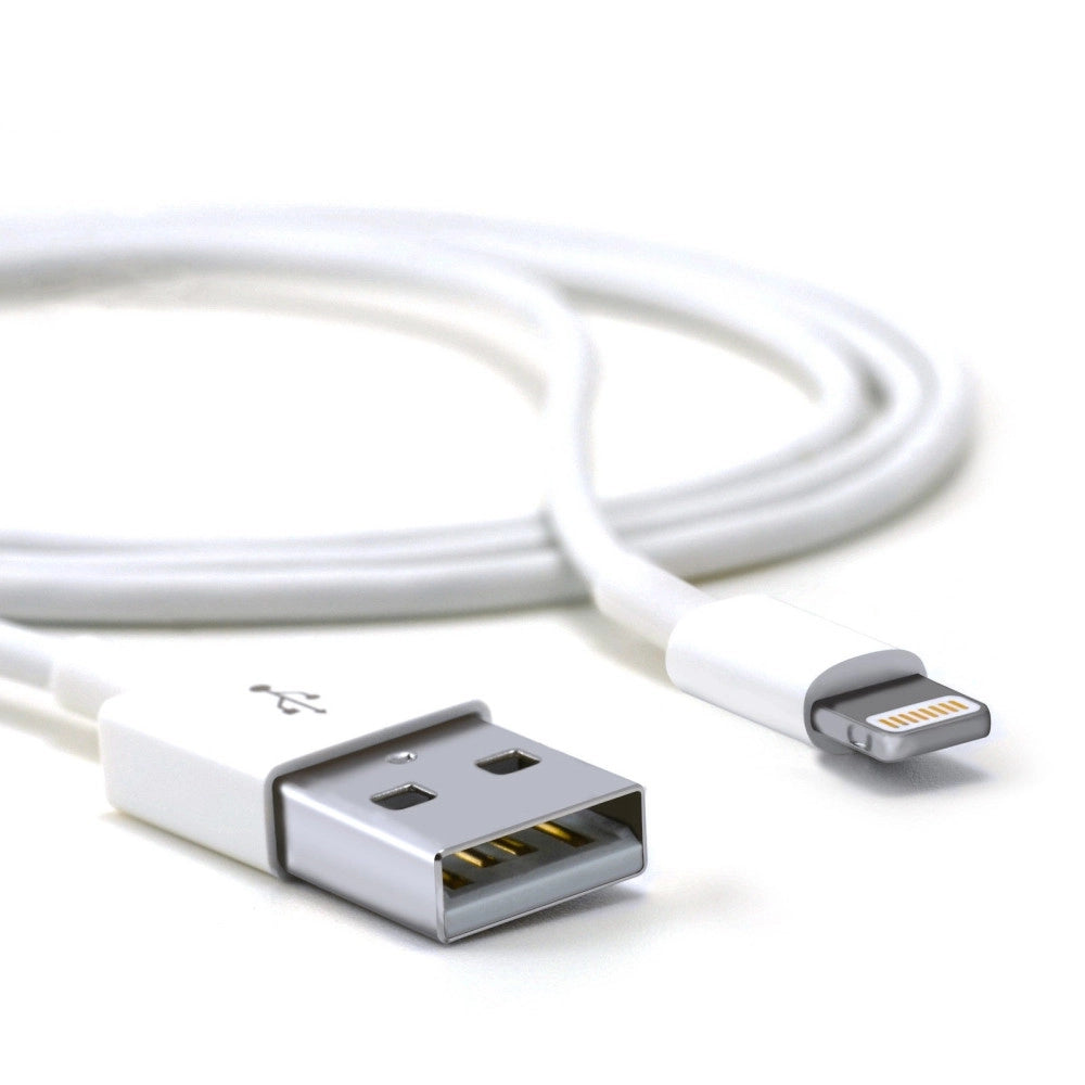 Trade Shop - Cavo Usb Da 1 Mt Per Trasmissione Dati E Ricarica Iphone 6 - 7 Plus Ipad -