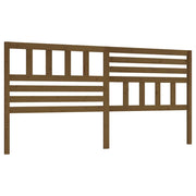 Testiera | Testata per Letto ambra 206x4x100 cm in Legno Massello di Pino