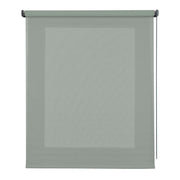 Tenda a Rullo Filtrante, Tenda Avvolgibile Traslucida Liscia Per Finestre e Porte Verde 80x250 cm