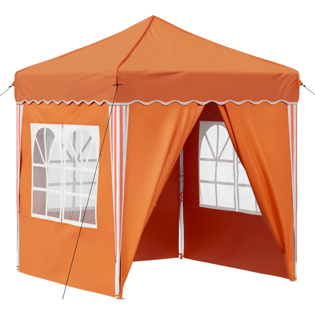 Tenda per feste a pop-up-Gazebo Arancione 195 x 195 x 245 cm 890165