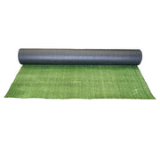 Tappeto di erba artificiale verde 2x30 m, filo 7 mm, 1 strato PP e rete PU