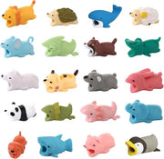 Custodia per cavi da 20 pezzi - protezione per cavo di ricarica USB - copertura per cavo di ricarica compatibile con più modelli di cavi dati.