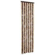 Zanzariera Beige e Marrone Chiaro 56x200cm Ciniglia CFW1216565