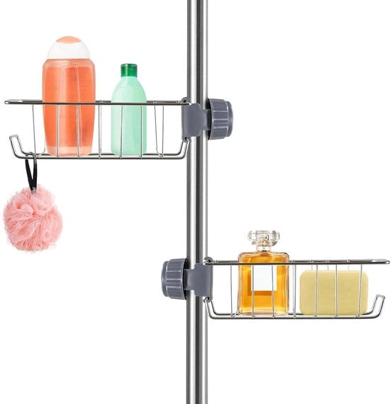 Doucherecipe Telescopico - Doucherecipe per Bagno Telescopico - Doucherecipe per Angolo - Doucherecipe Senza Foratura
