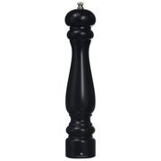 Zassenhaus 20526 Potsdam Macinapepe in Legno di Faggio con Meccanismo in Ceramica Made in Germany Altezza 30 cm colore Nero opaco