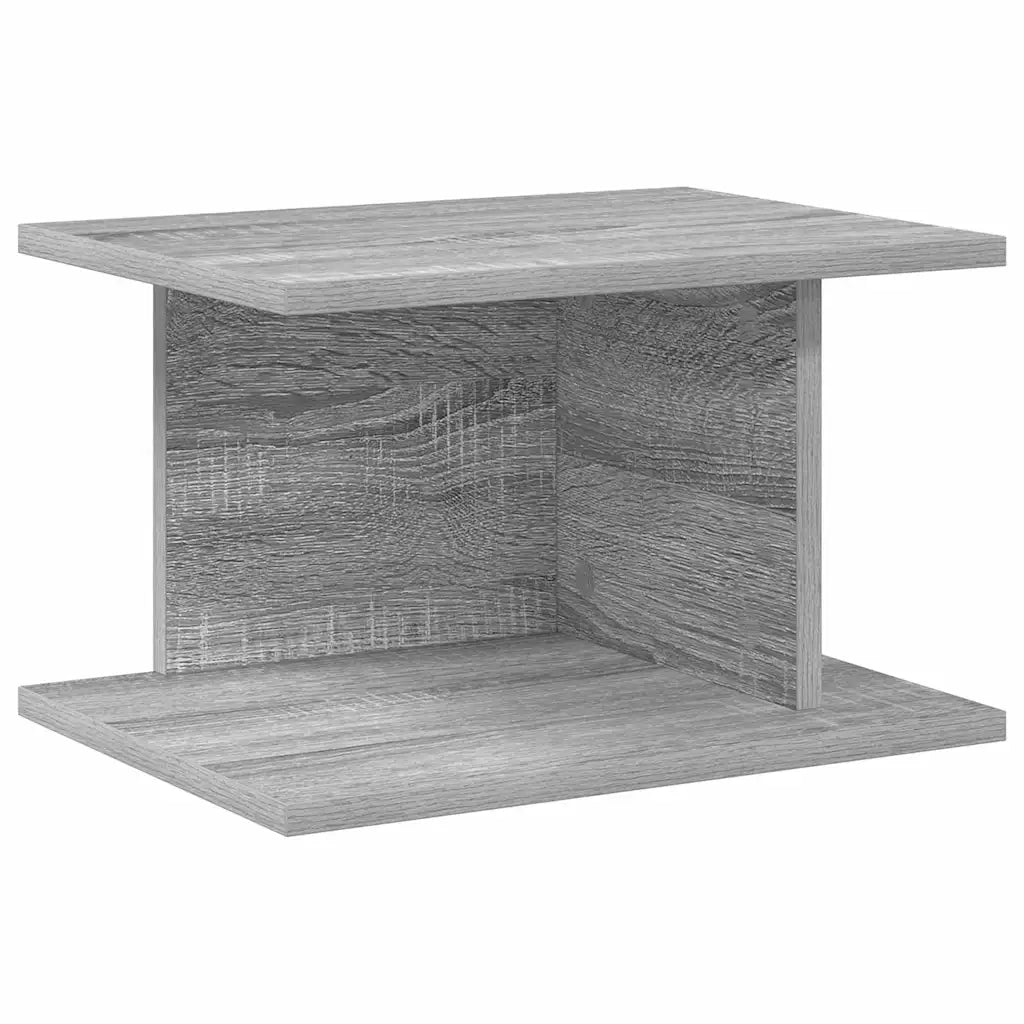 Set di 2 Comodini | Armadio da Notte | Mobiletto da notte Grigio Sonoma 40 x 30 x 25 cm Legno multistrato
