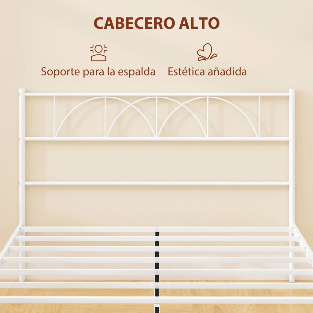 Letto Contenitore 140x190 cm ¨C Minimal ¨C Struttura Acero Grigio