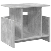 Supporto TV | Armadietto TV | Mobile Porta TV Grigio cemento 50 x 35 x 45 cm Legno multistrato
